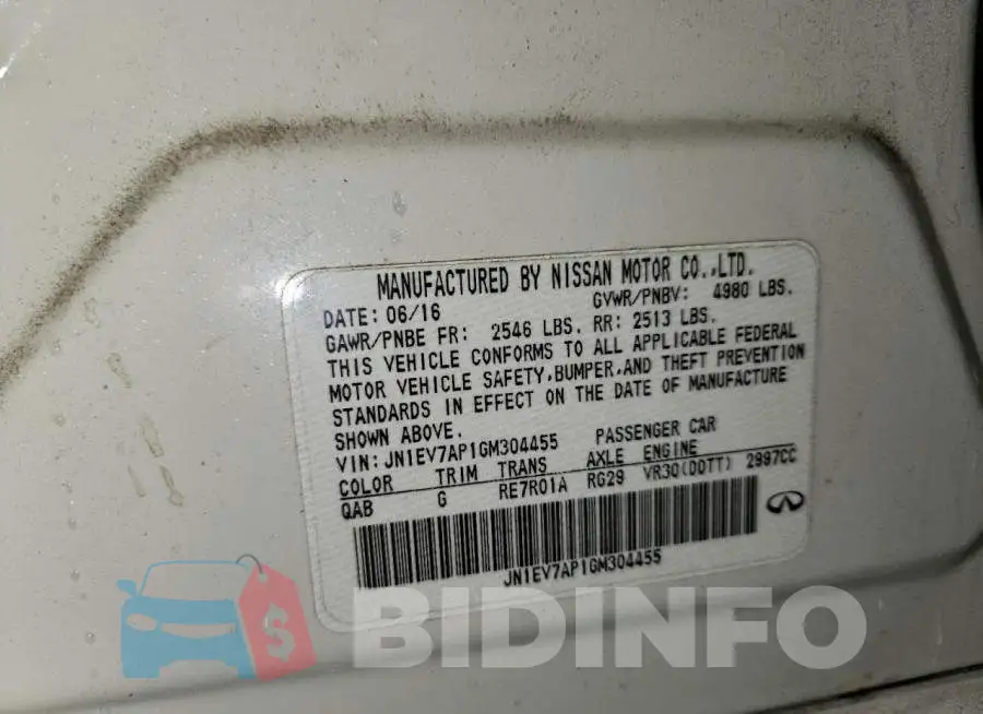 JN1EV7AP1GM304455 Photo# 12