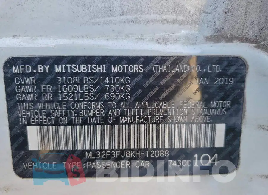 ML32F3FJ8KHF12088 Photo# 12