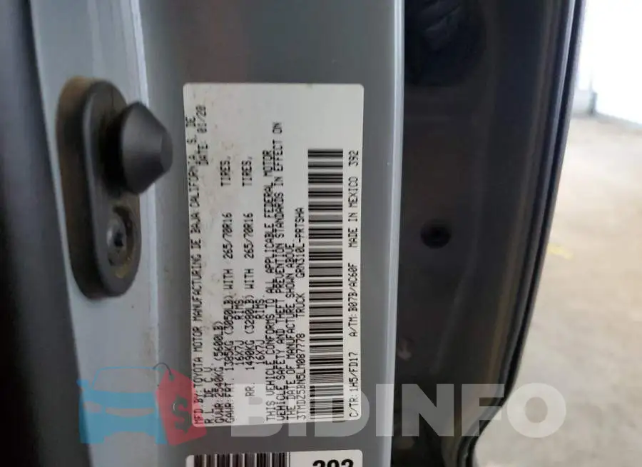 3TMDZ5BN5LM087778 Photo# 12