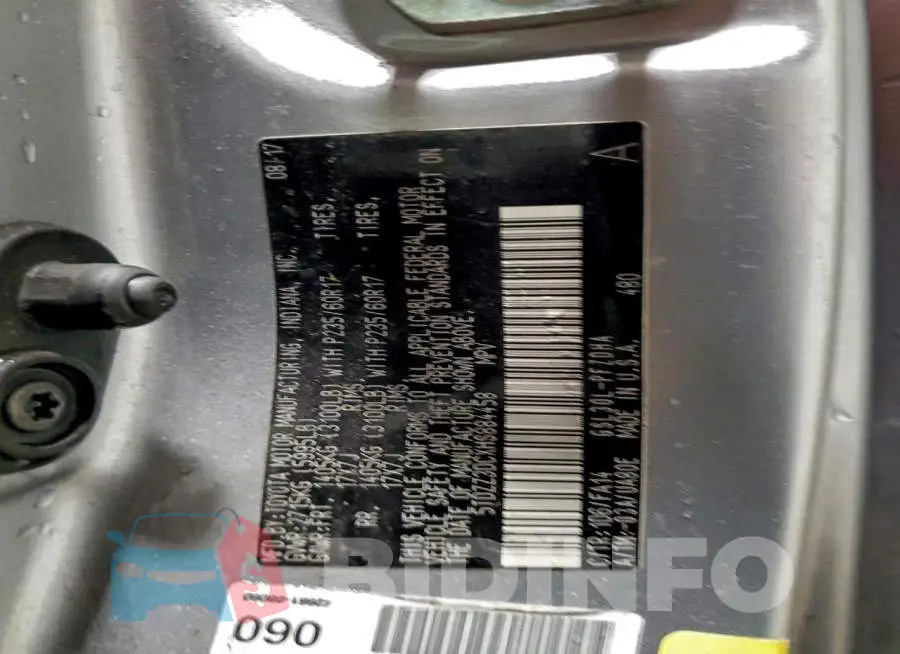 5TDZZ3DCXHS884458 Photo# 13