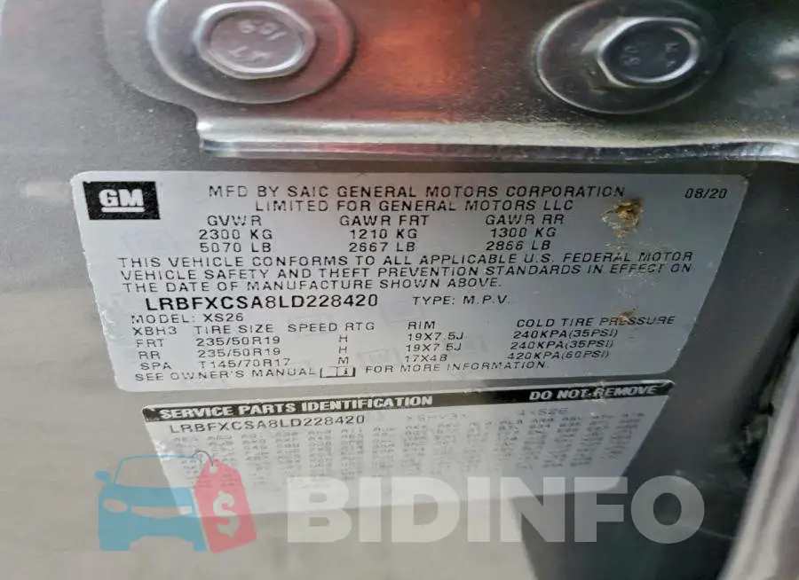 LRBFXCSA8LD228420 Photo# 13