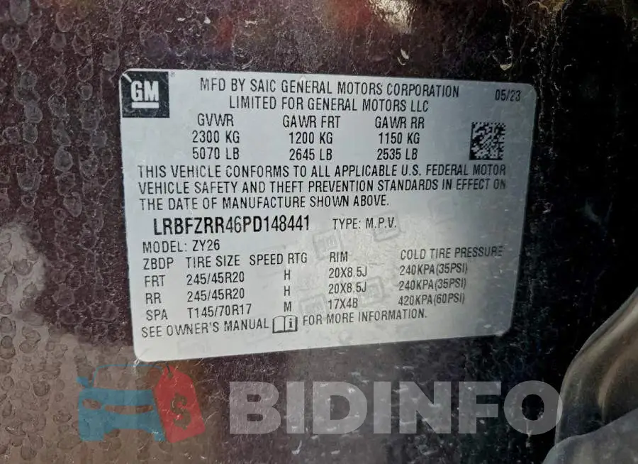 LRBFZRR46PD148441 Photo# 12