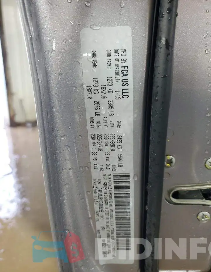 1C4PJMLB4KD389298 Photo# 12