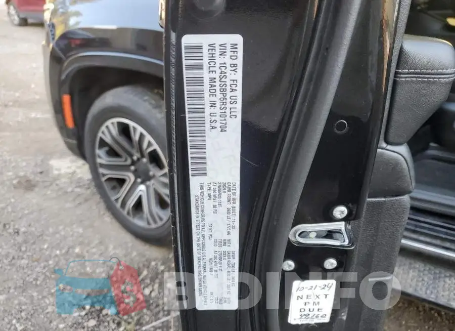 1C4SJSBP6RS101704 Photo# 13