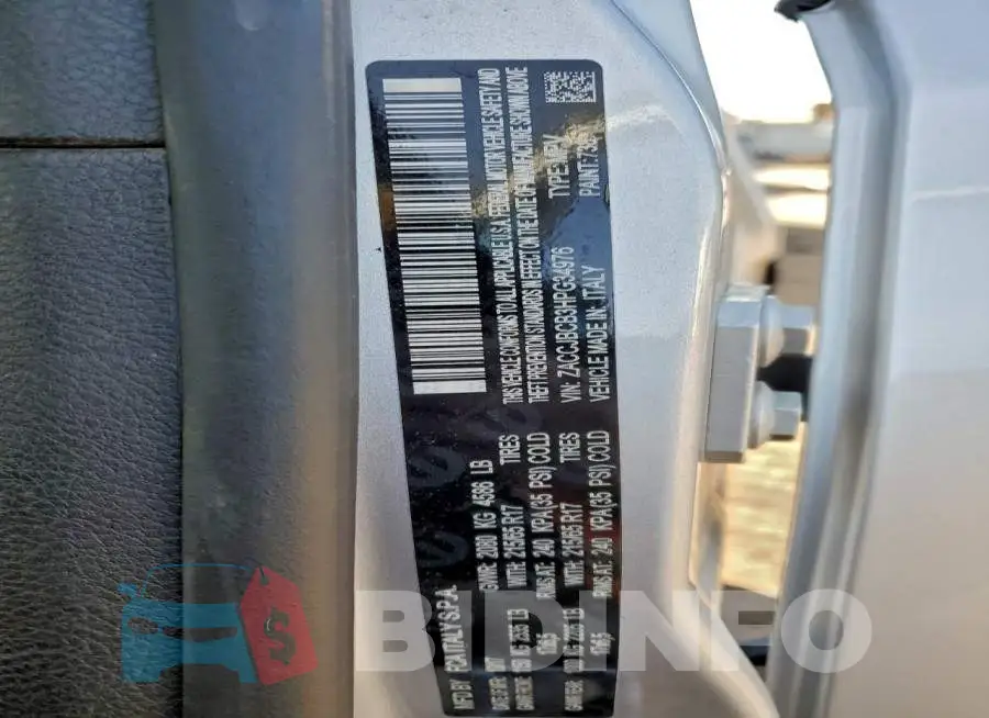ZACCJBCB3HPG34976 Photo# 13