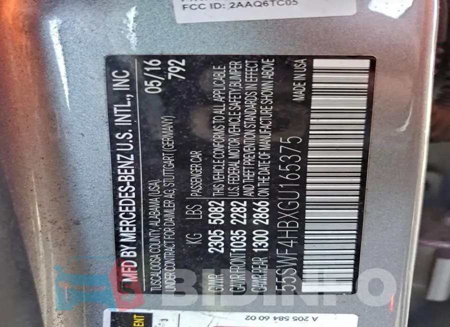 55SWF4HBXGU165375 Photo# 12