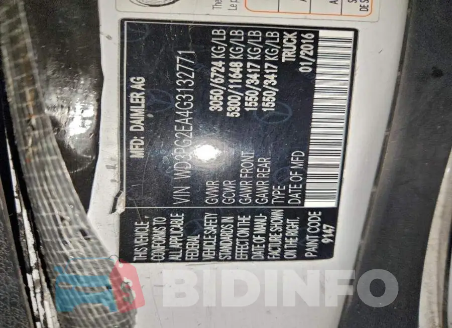 WD3PG2EA4G3132771 Photo# 13