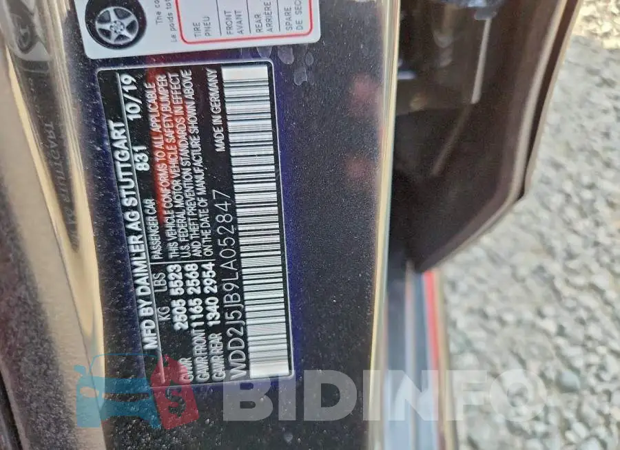 WDD2J5JB9LA052847 Photo# 13