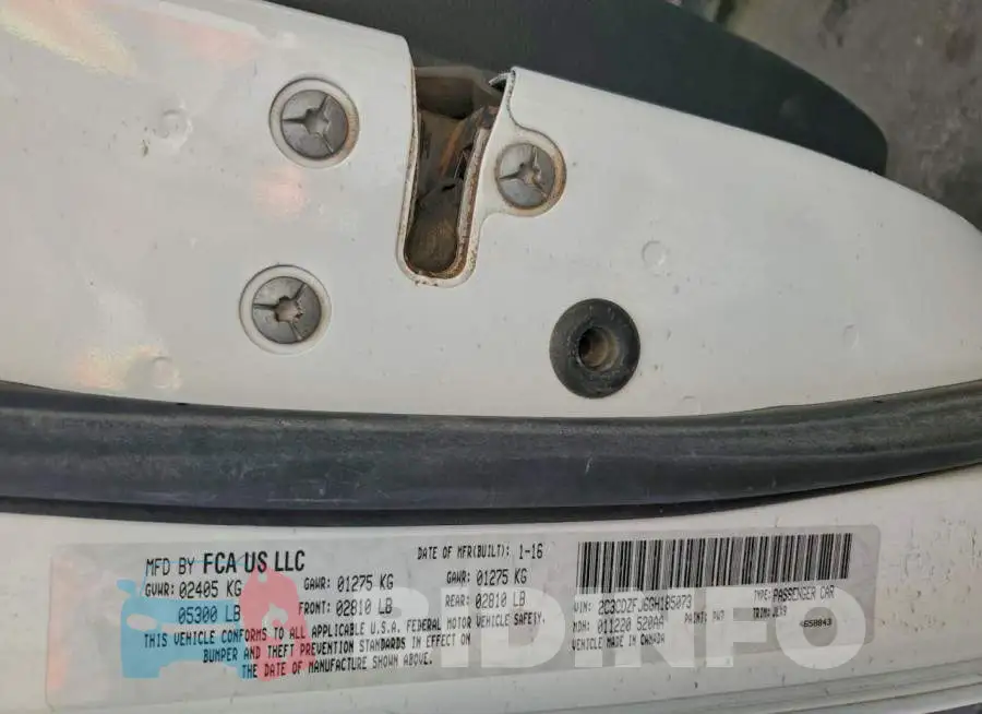 2C3CDZFJ6GH185073 Photo# 12