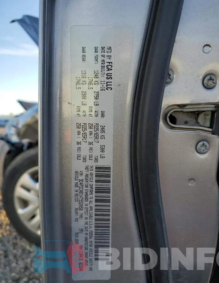 3C4PDCAB1HT552058 Photo# 13