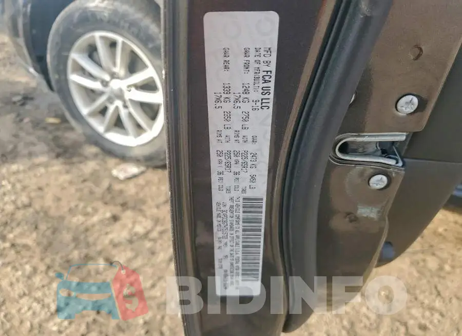 3C4PDCBG7HT515722 Photo# 12