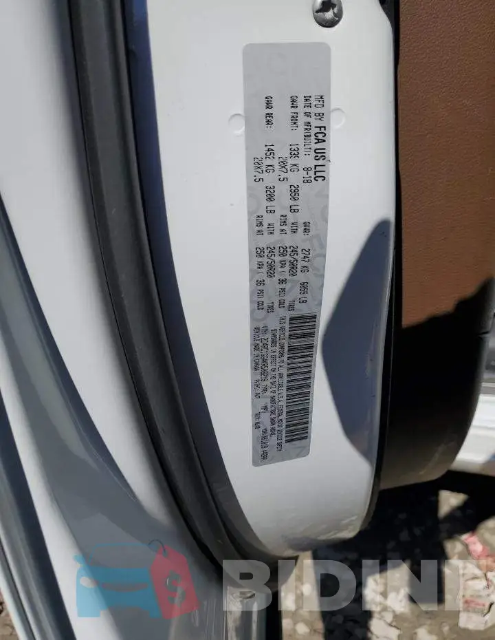 2C4RC1GG4KR506219 Photo# 12