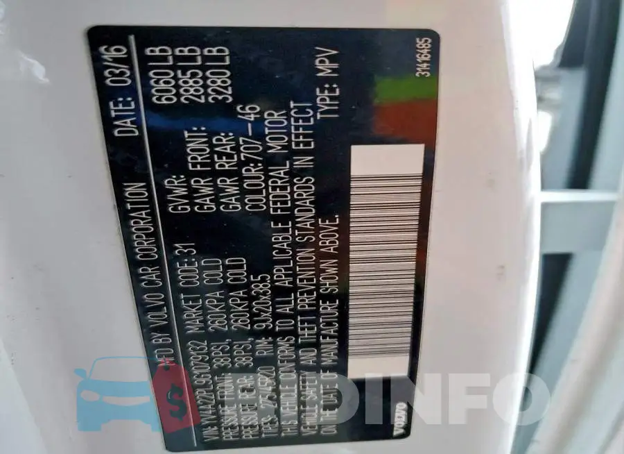 YV4A22PL9G1079132 Photo# 14