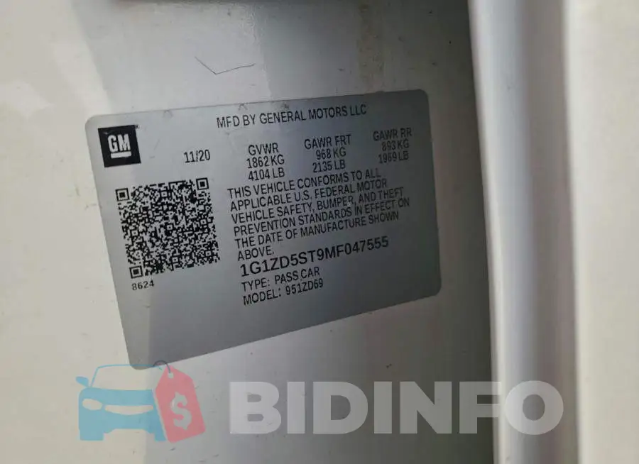 1G1ZD5ST9MF047555 Photo# 12