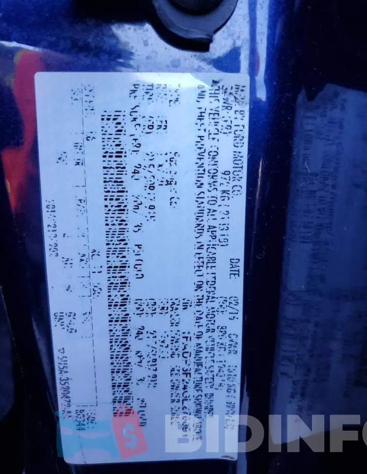 1FADP3F24GL278891 Photo# 12