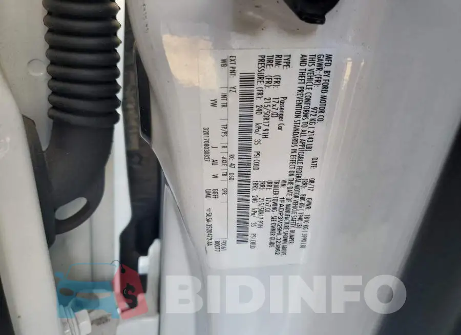 1FADP3M29HL323862 Photo# 12