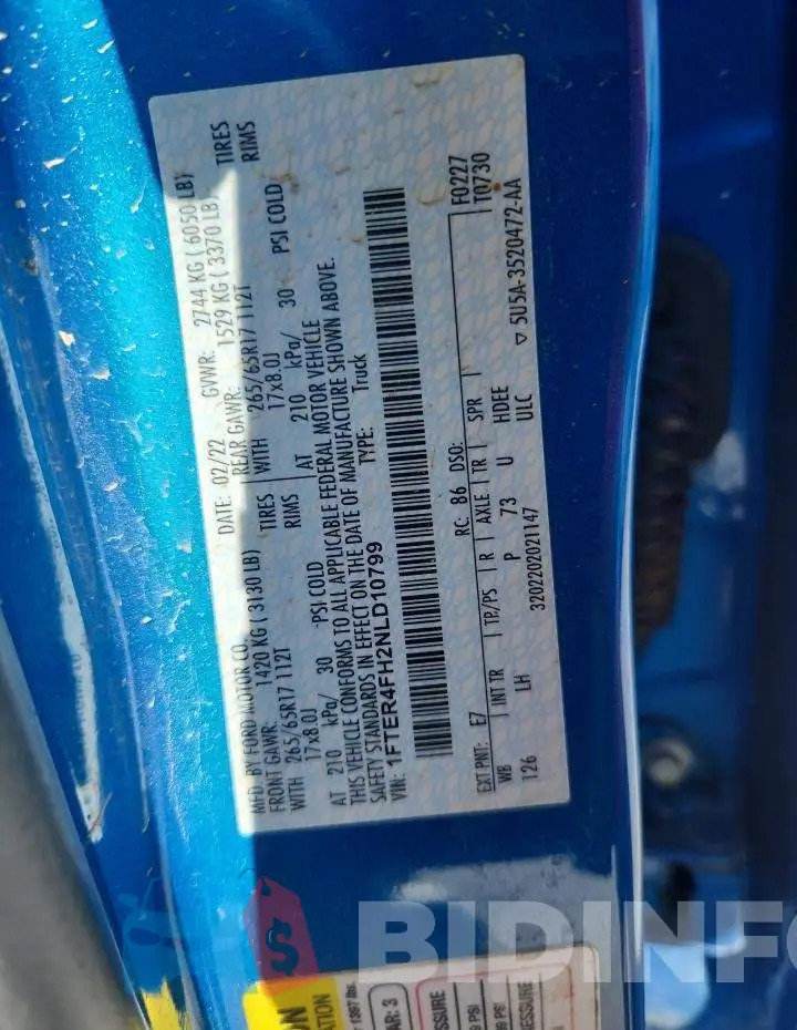 1FTER4FH2NLD10799 Photo# 12