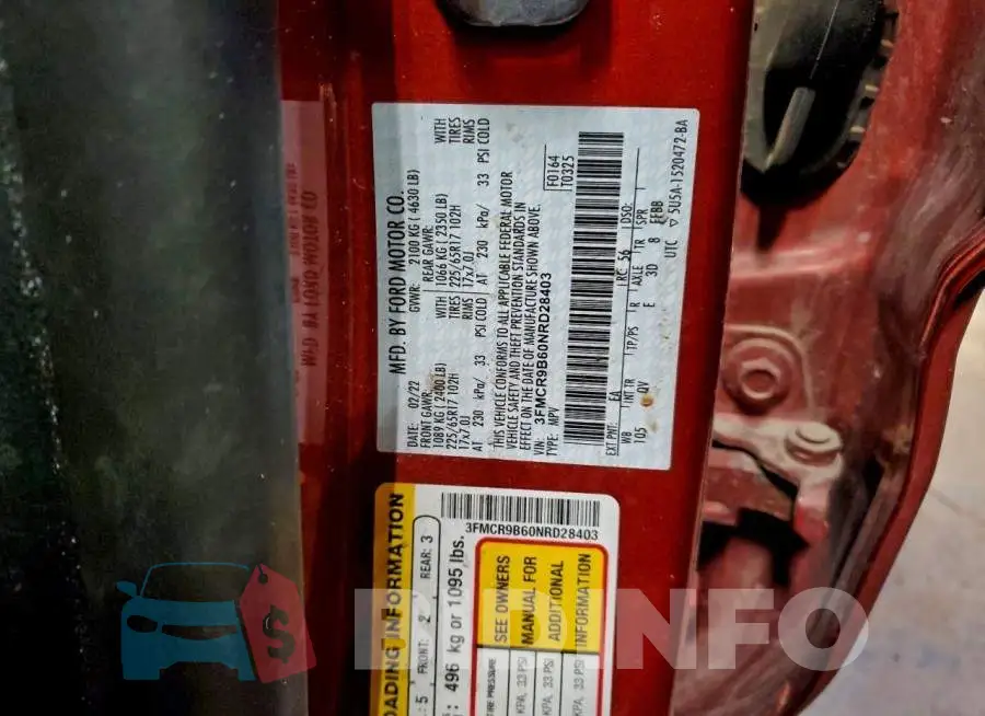3FMCR9B60NRD28403 Photo# 13