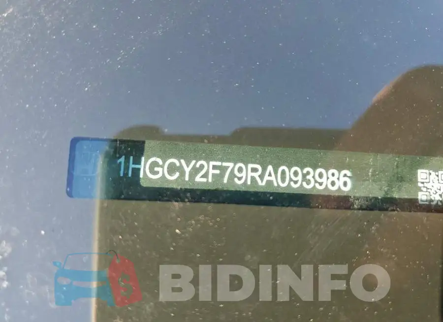 1HGCY2F79RA093986 Photo# 12