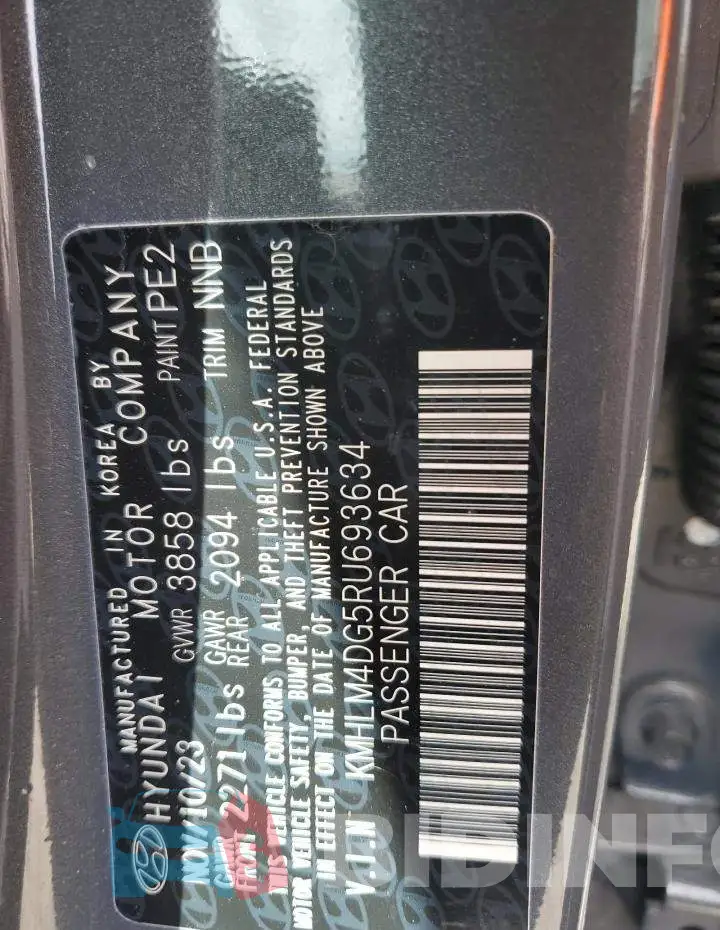 KMHLM4DG5RU693634 Photo# 13