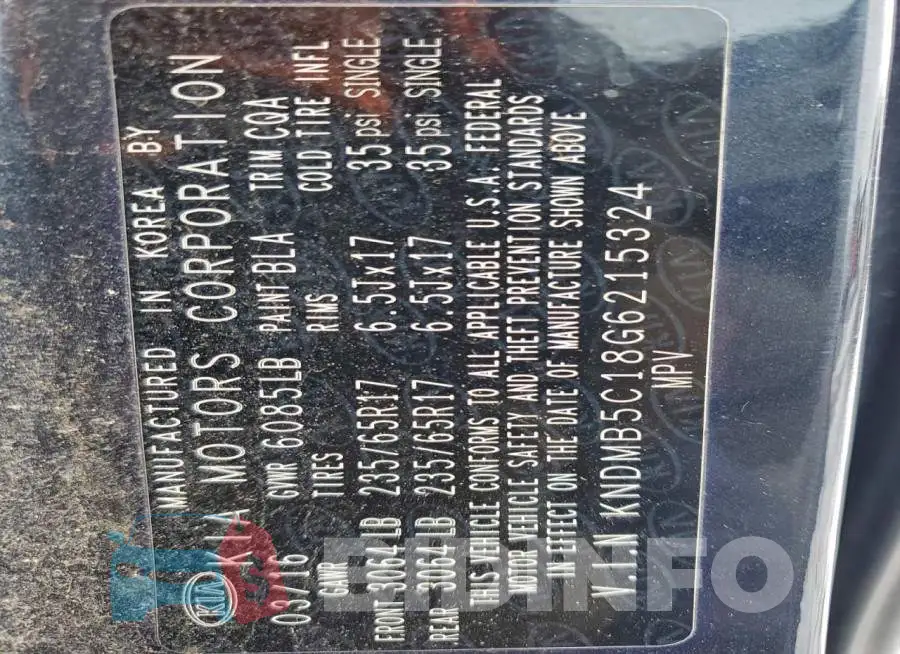 KNDMB5C18G6215324 Photo# 13