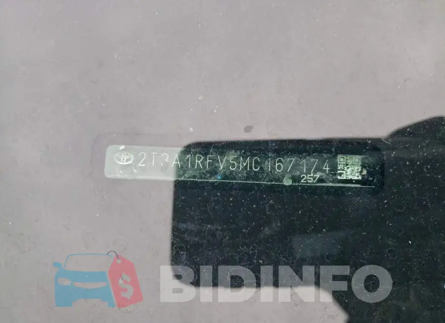 2T3A1RFV5MC167174 Photo# 13