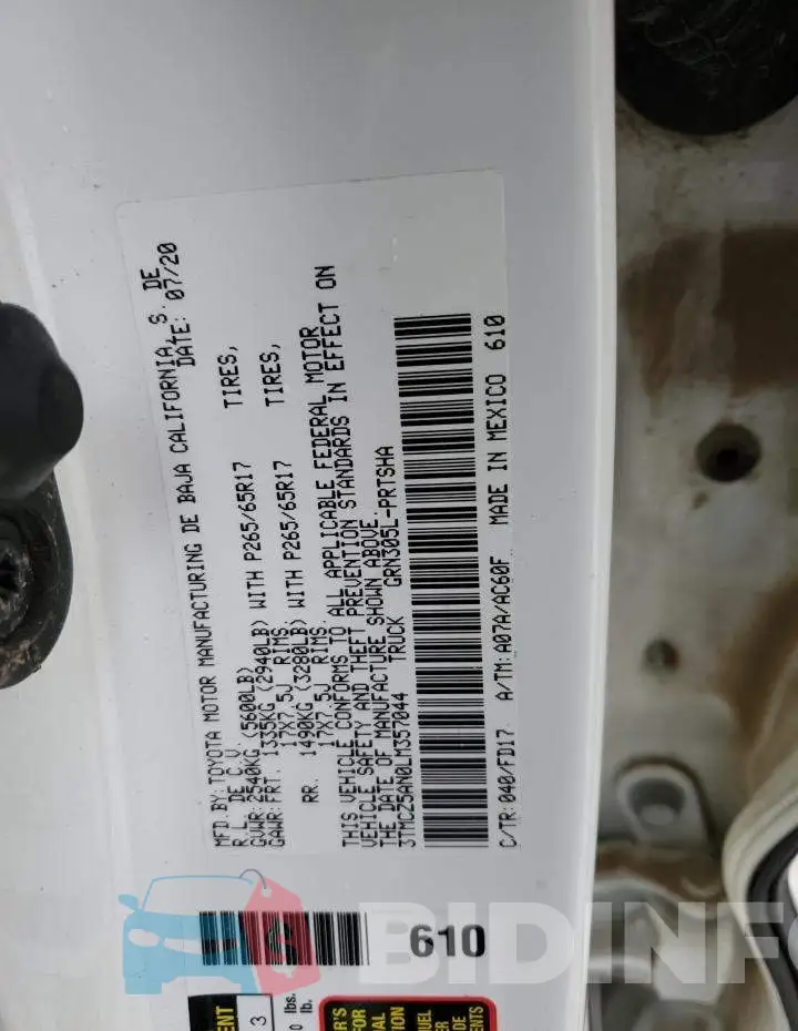 3TMCZ5AN0LM357044 Photo# 12