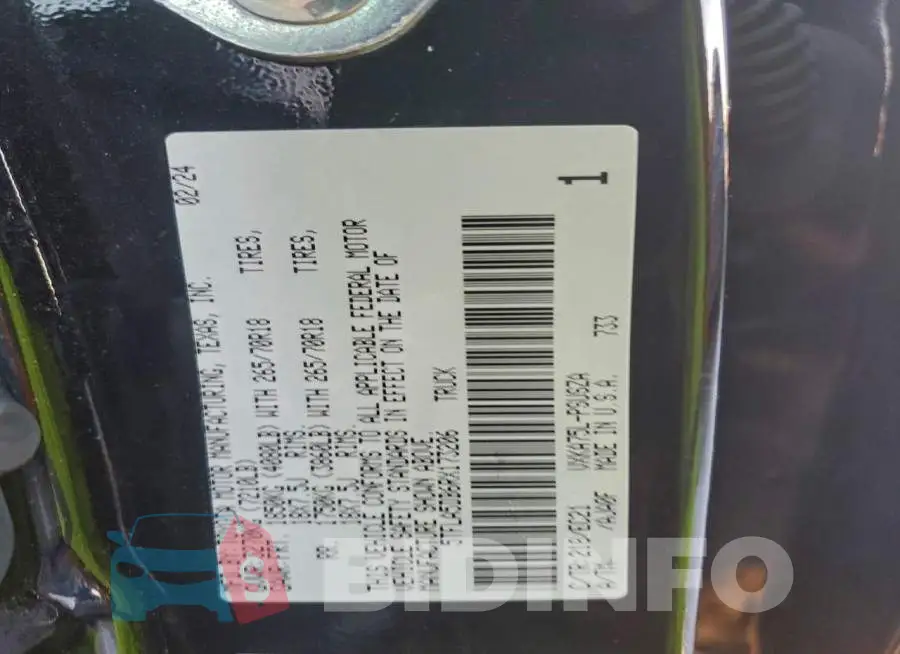 5TFLA5DB6RX173206 Photo# 13