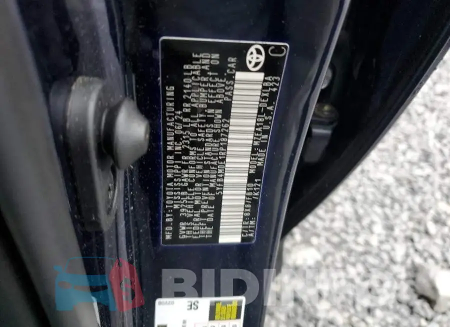 5YFB4MDE1RP187262 Photo# 12