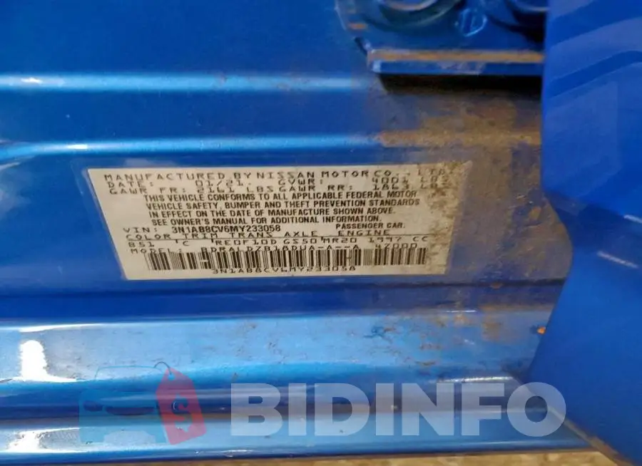 3N1AB8CV6MY233058 Photo# 13