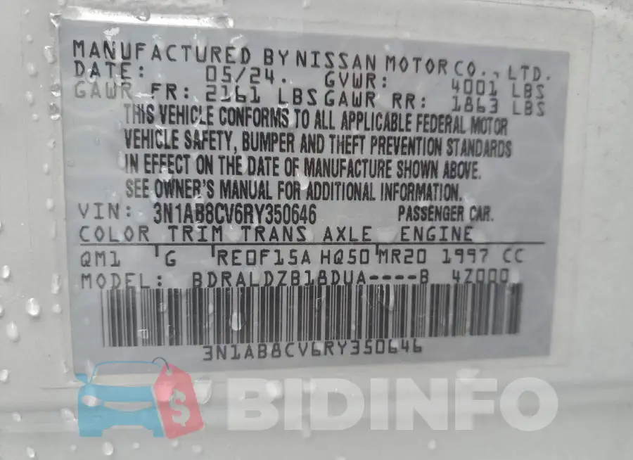 3N1AB8CV6RY350646 Photo# 12