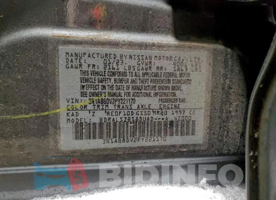 3N1AB8DV2PY221170 Photo# 12