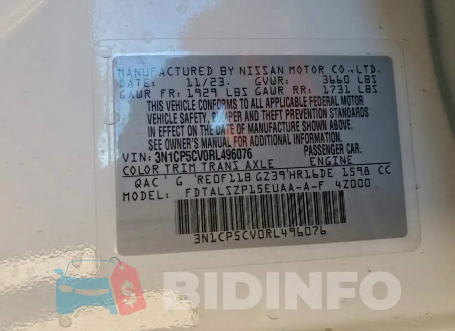3N1CP5CV0RL496076 Photo# 13