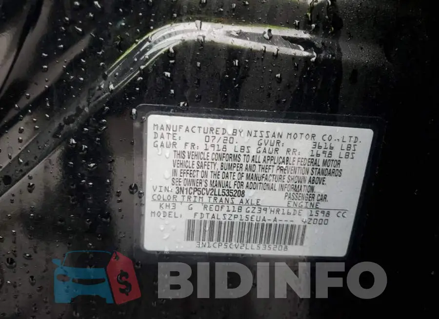 3N1CP5CV2LL535208 Photo# 14