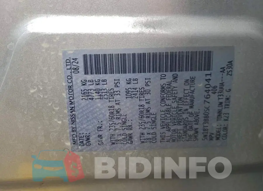 5N1BT3BB0SC764041 Photo# 14