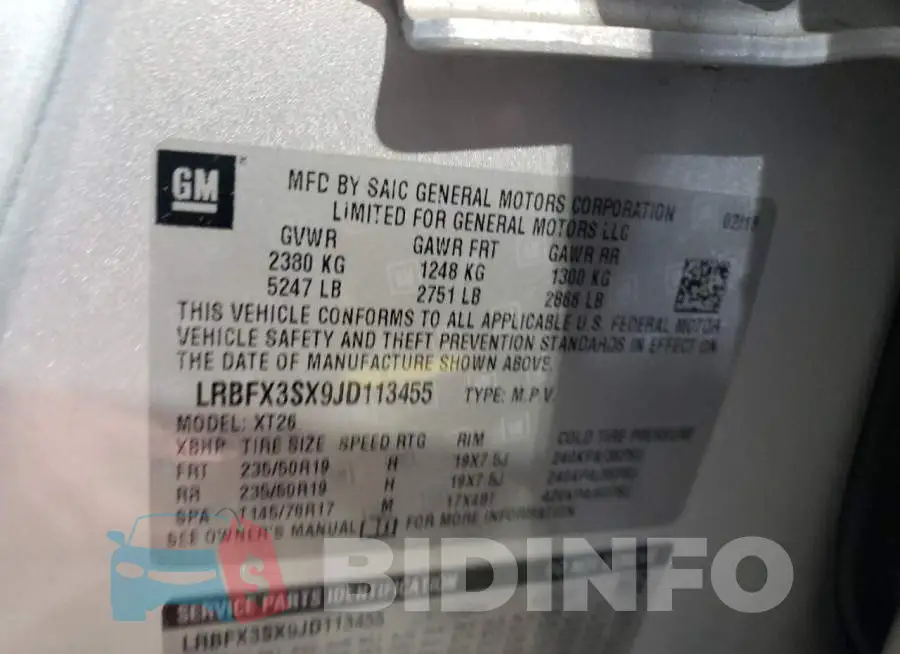 LRBFX3SX9JD113455 Photo# 14