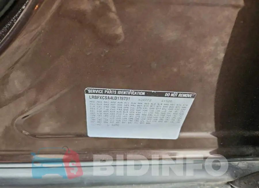 LRBFXCSA4LD178731 Photo# 13