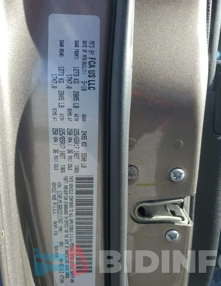 1C4PJMLB6KD211747 Photo# 13