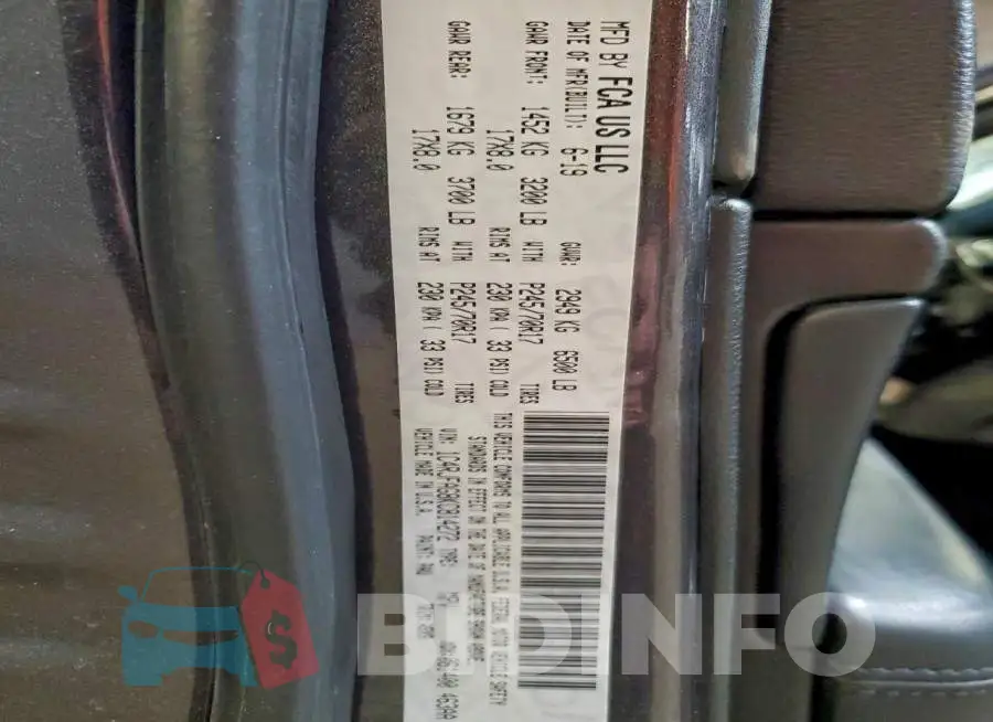 1C4RJFAG8KC814272 Photo# 13