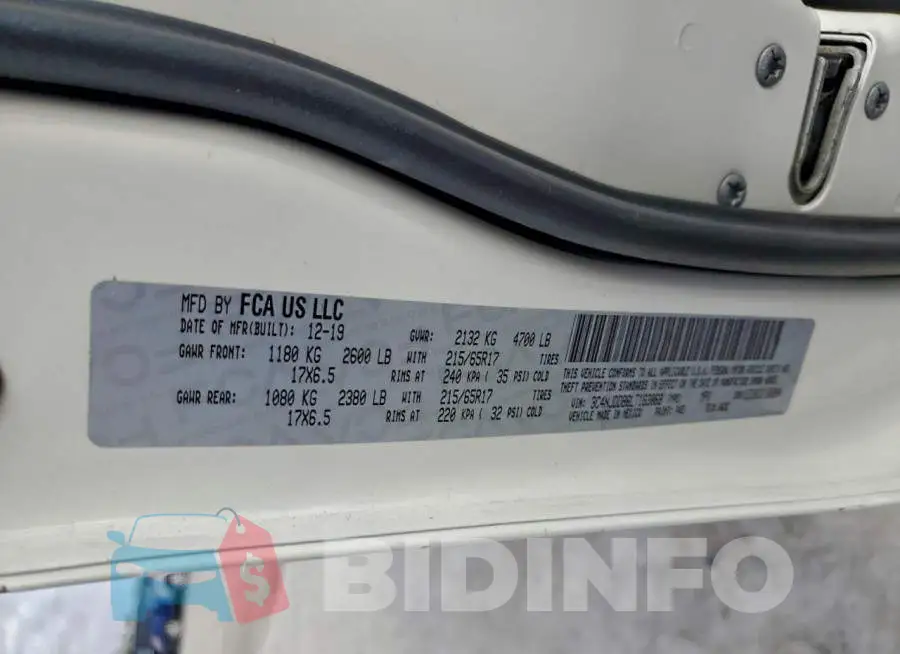 3C4NJDDB6LT163068 Photo# 13