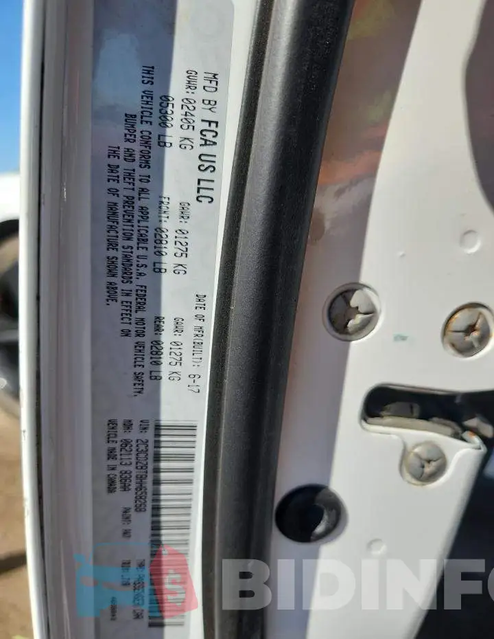 2C3CDZBT8HH658268 Photo# 12