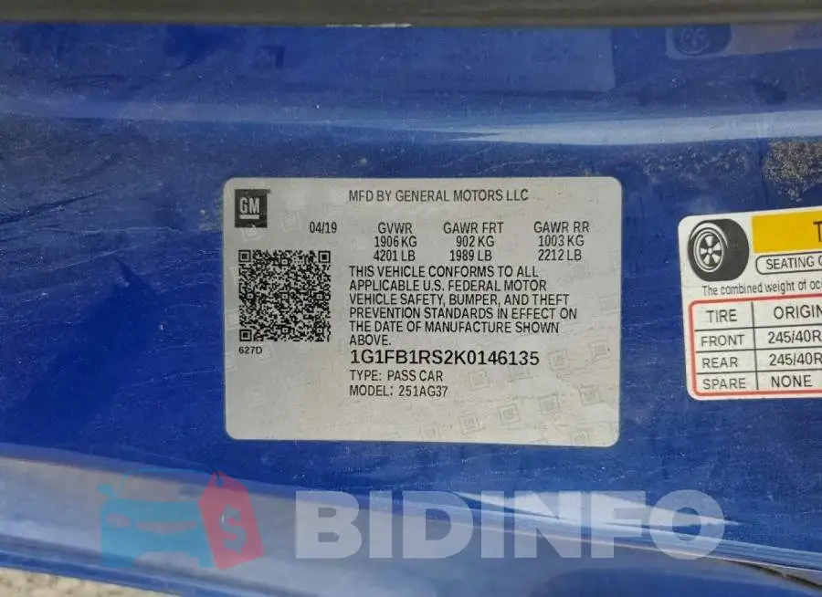 1G1FB1RS2K0146135 Photo# 12
