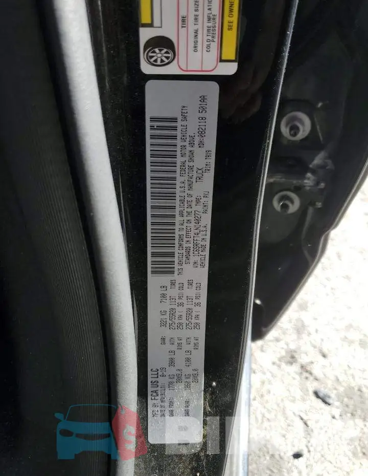 1C6SRFFT4LN140277 Photo# 12