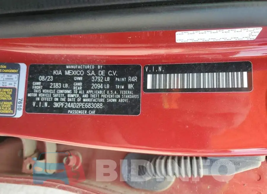 3KPF24AD2PE683088 Photo# 13