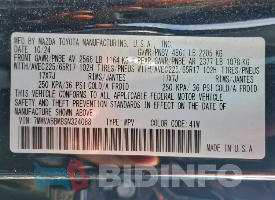 7MMVABBM8SN324088 Photo# 13