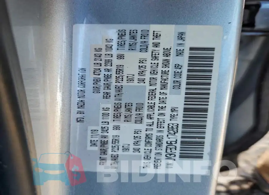 JM3KFBDM5L1742853 Photo# 12