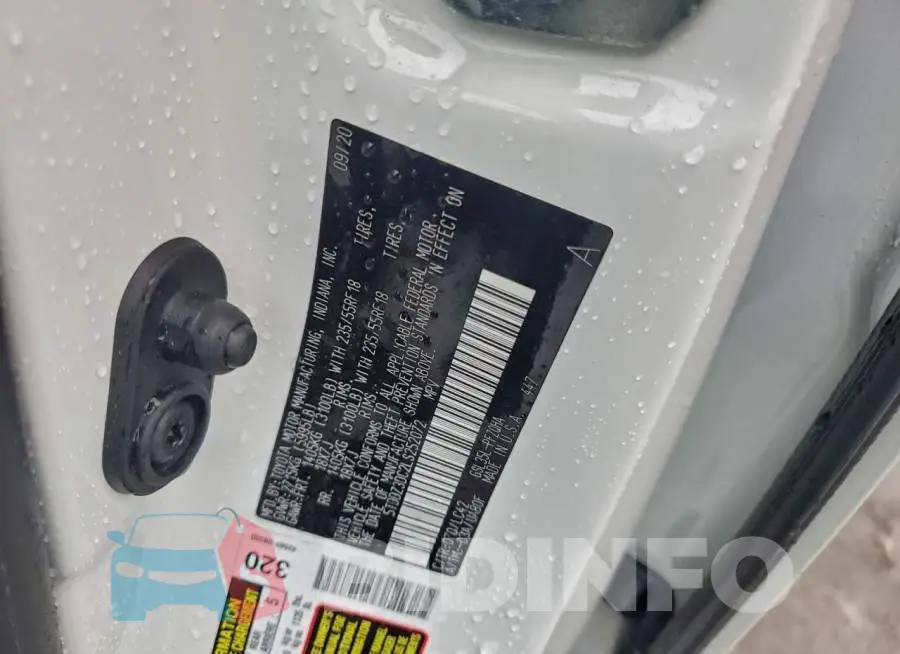 5TDDZ3DC2LS252072 Photo# 13