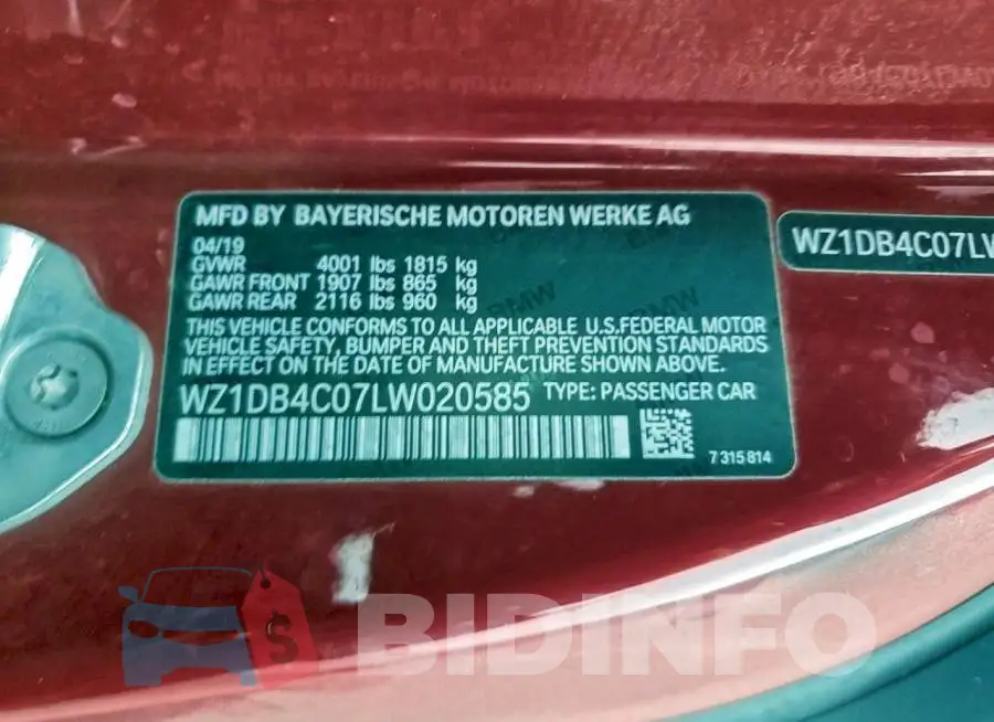 WZ1DB4C07LW020585 Photo# 12