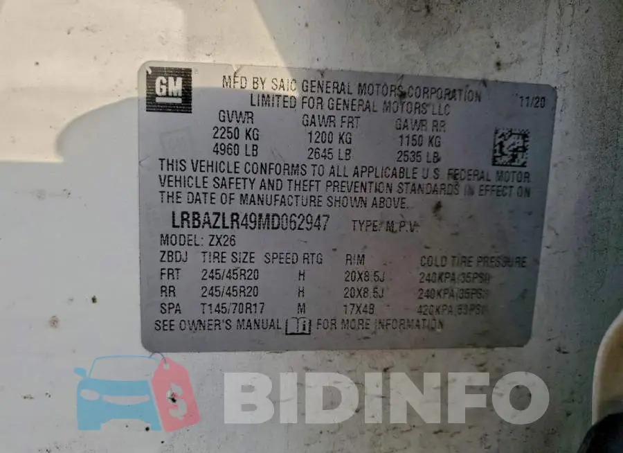 LRBAZLR49MD062947 Photo# 13