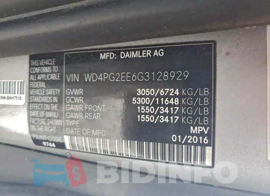 WD4PG2EE6G3128929 Photo# 14